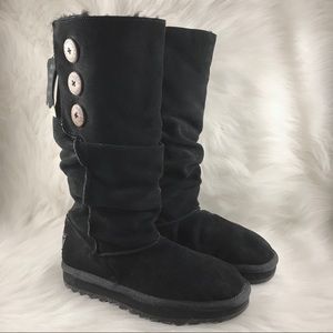 Skechers Black Pull On Boots Women’s Size 6